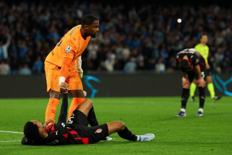 Football. Serie A. Napoli - AC Milan. 06.04.2026
