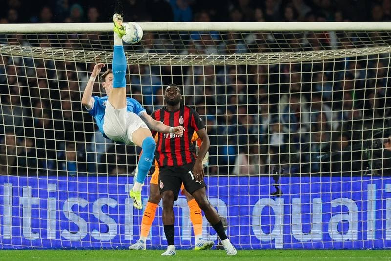 Football. Serie A. Napoli - AC Milan. 06.04.2026