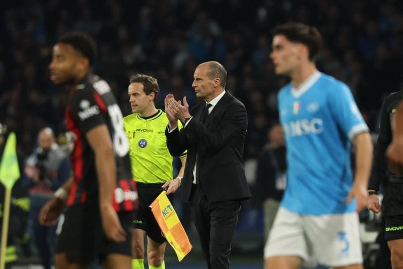 Football. Serie A. Napoli - AC Milan. 06.04.2026