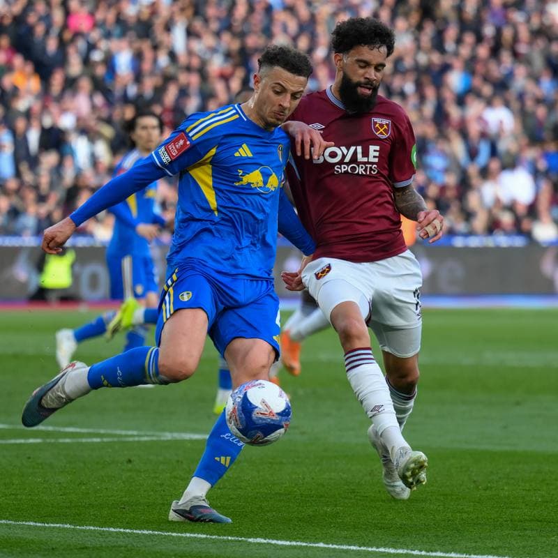 Football. Emirates FA Cup. West Ham United - Leeds United. 05.04.2026