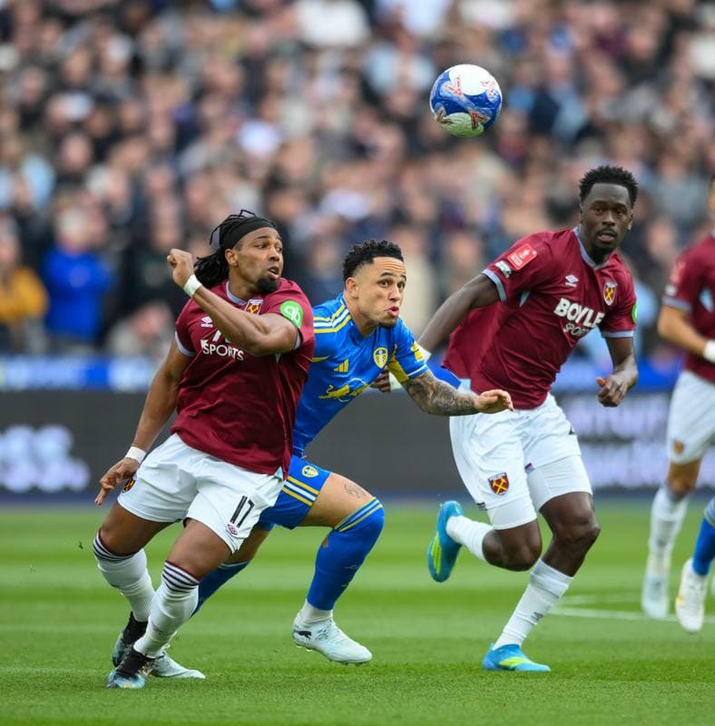 Football. Emirates FA Cup. West Ham United - Leeds United. 05.04.2026