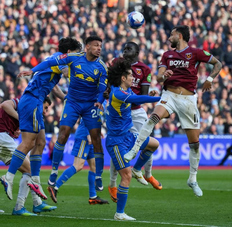 Football. Emirates FA Cup. West Ham United - Leeds United. 05.04.2026