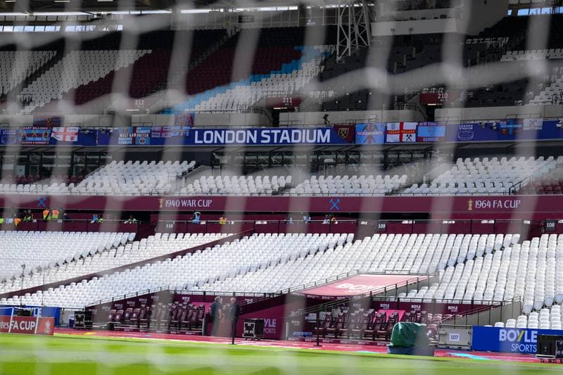 Football. Emirates FA Cup. West Ham United - Leeds United. 05.04.2026