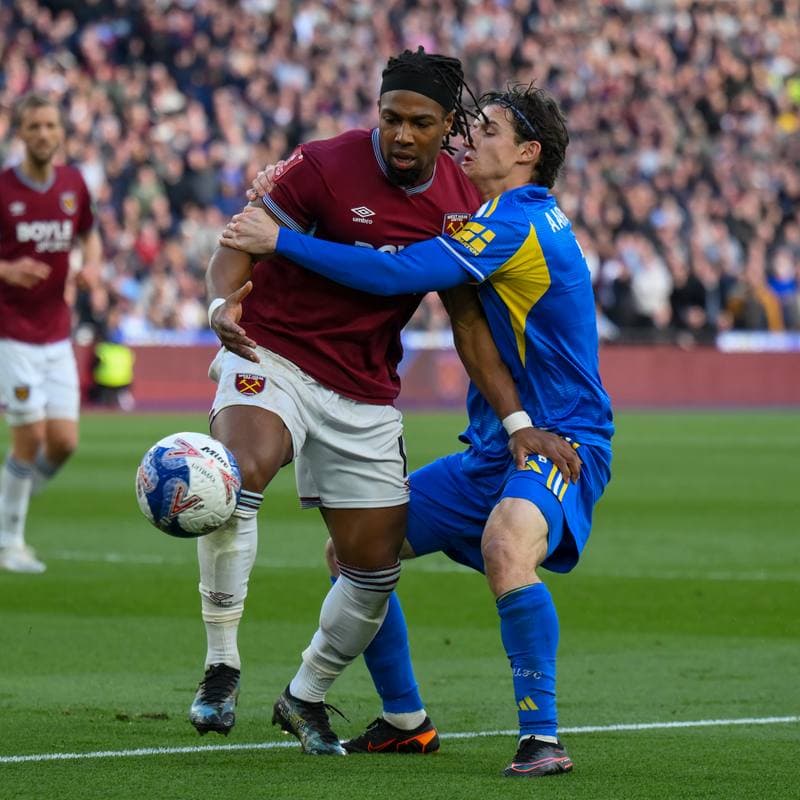 Football. Emirates FA Cup. West Ham United - Leeds United. 05.04.2026