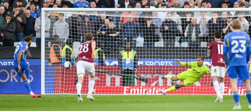 Football. Emirates FA Cup. West Ham United - Leeds United. 05.04.2026