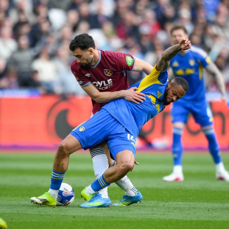 Football. Emirates FA Cup. West Ham United - Leeds United. 05.04.2026