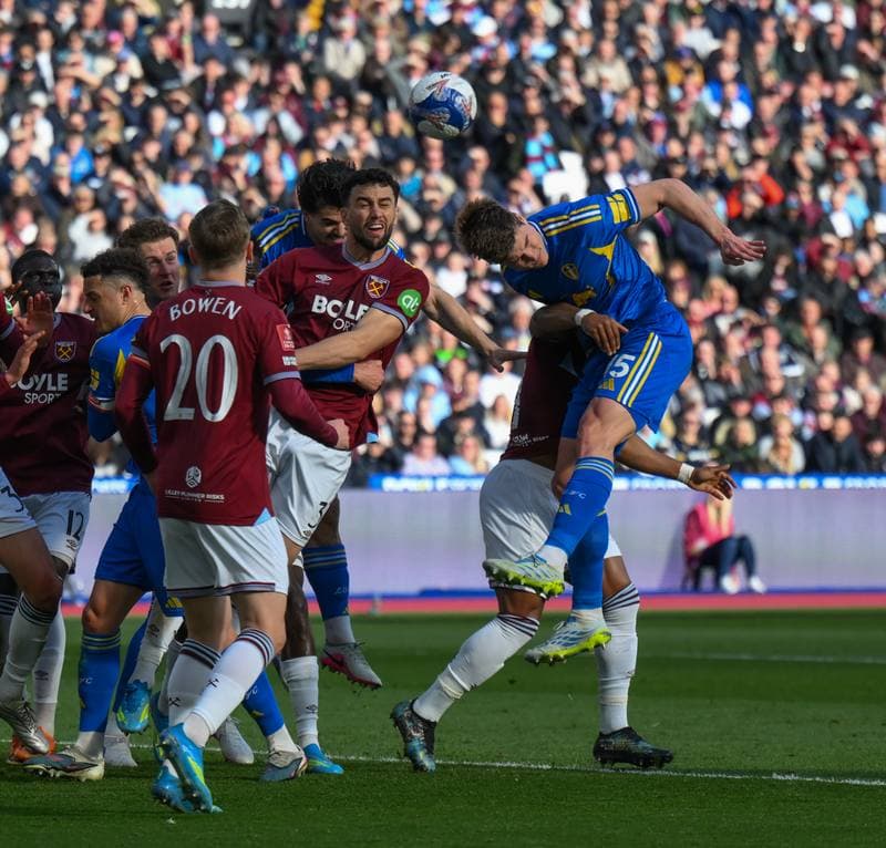 Football. Emirates FA Cup. West Ham United - Leeds United. 05.04.2026