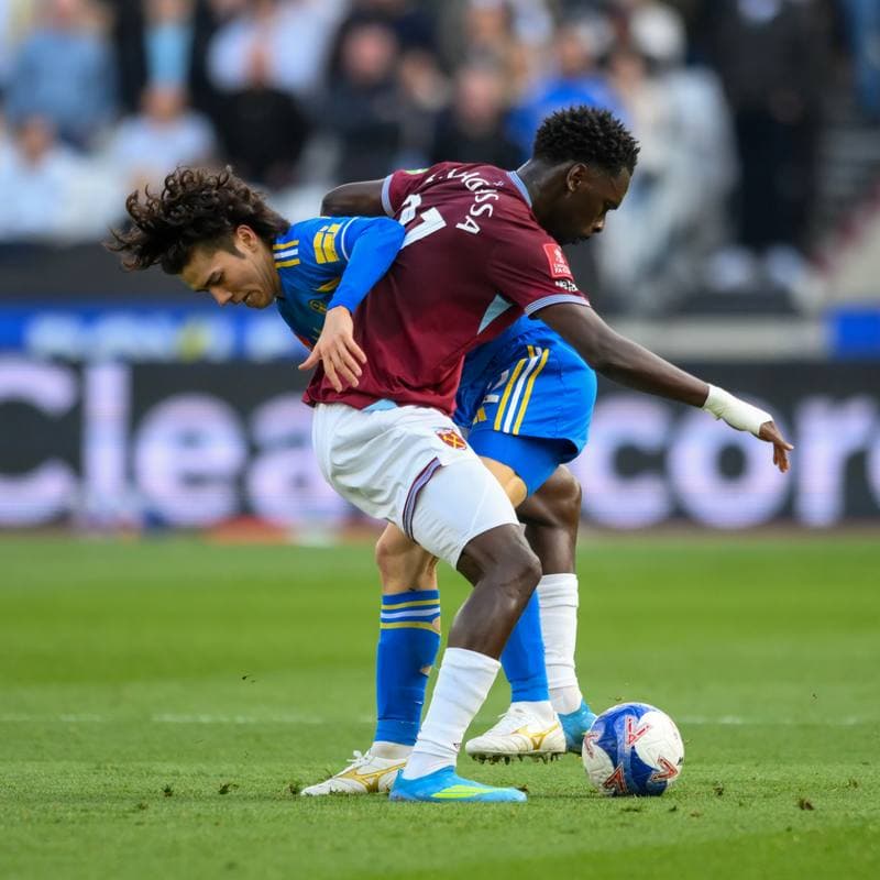 Football. Emirates FA Cup. West Ham United - Leeds United. 05.04.2026