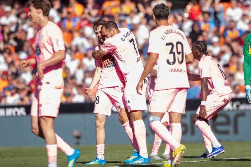 Football. La Liga. Valencia - Celta. 05.04.2026