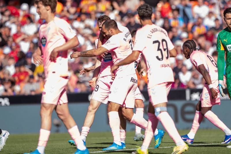 Football. La Liga. Valencia - Celta. 05.04.2026