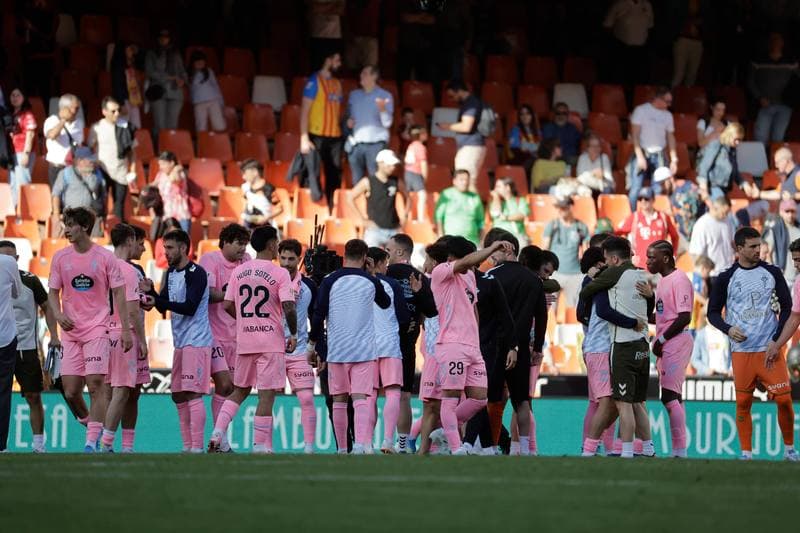 Football. La Liga. Valencia - Celta. 05.04.2026