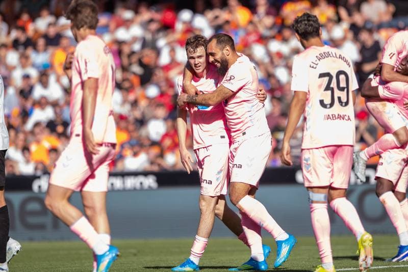 Football. La Liga. Valencia - Celta. 05.04.2026