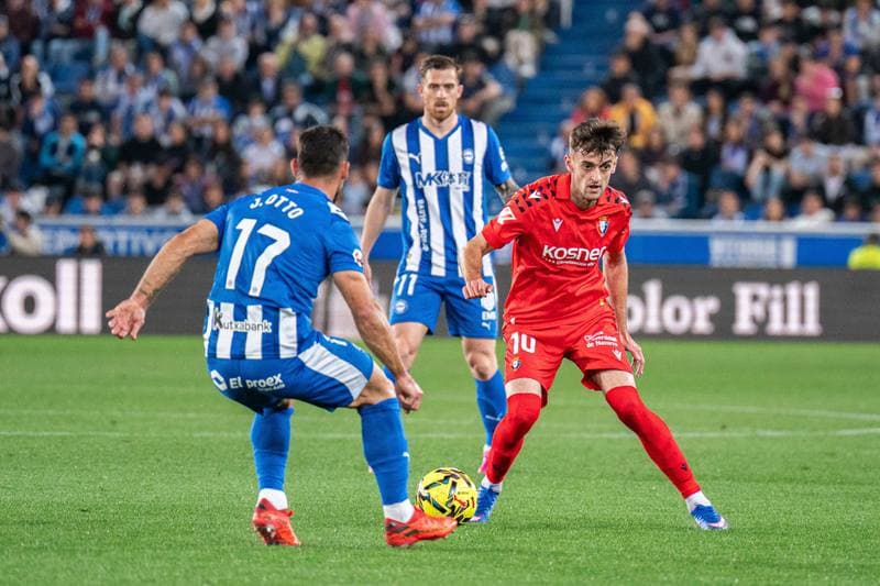 Football. La Liga. Alaves - Osasuna. 05.04.2026