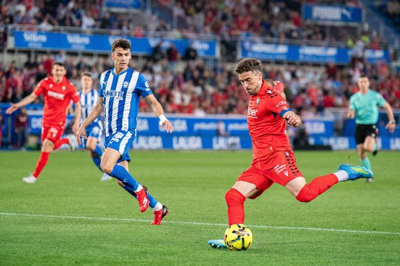 Football. La Liga. Alaves - Osasuna. 05.04.2026