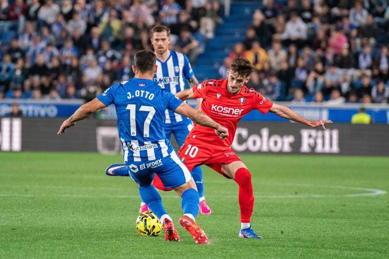 Football. La Liga. Alaves - Osasuna. 05.04.2026