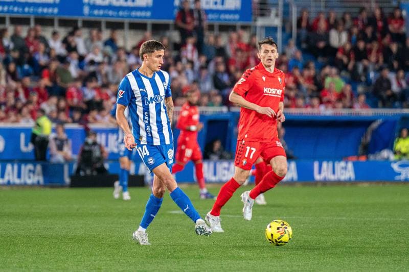 Football. La Liga. Alaves - Osasuna. 05.04.2026