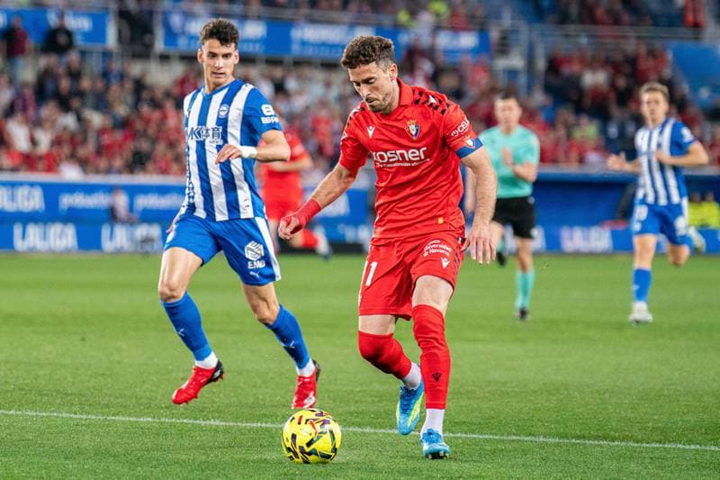 Football. La Liga. Alaves - Osasuna. 05.04.2026