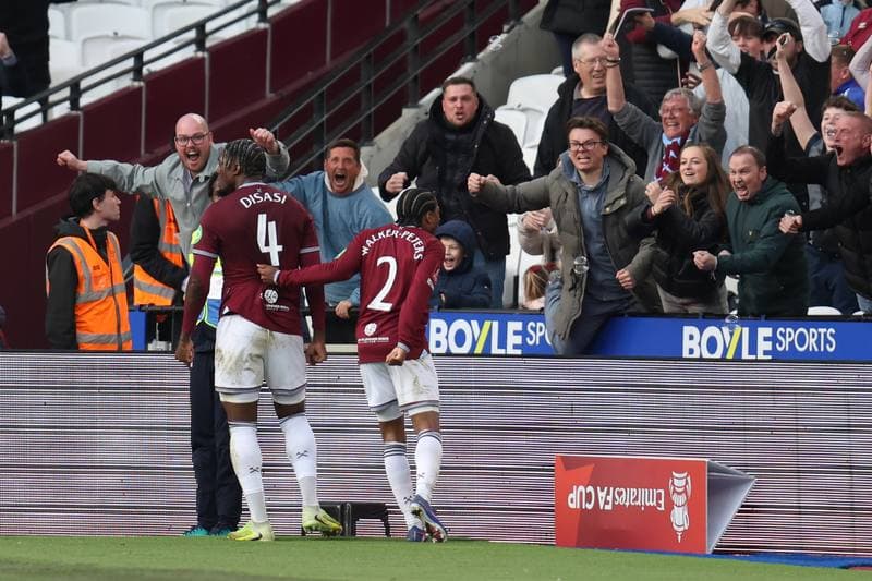 Football. FA Cup. West Ham United - Leeds United. 05.04.2026