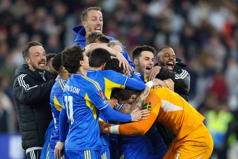 Football. FA Cup. West Ham United - Leeds United. 05.04.2026