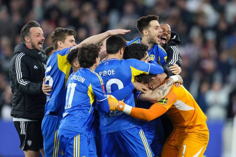 Football. FA Cup. West Ham United - Leeds United. 05.04.2026