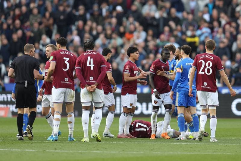 Football. FA Cup. West Ham United - Leeds United. 05.04.2026