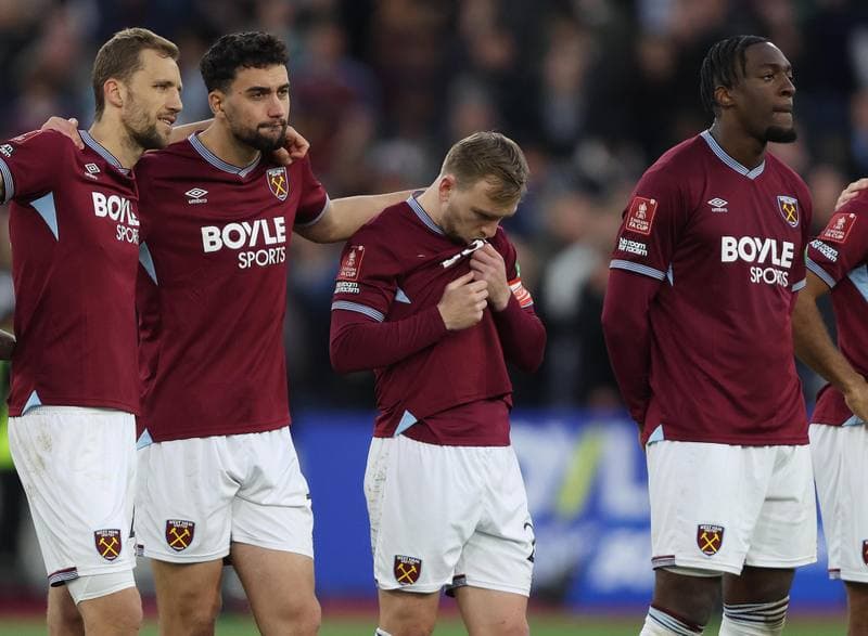 Football. Emirates FA Cup. West Ham United - Leeds United. 05.04.2026
