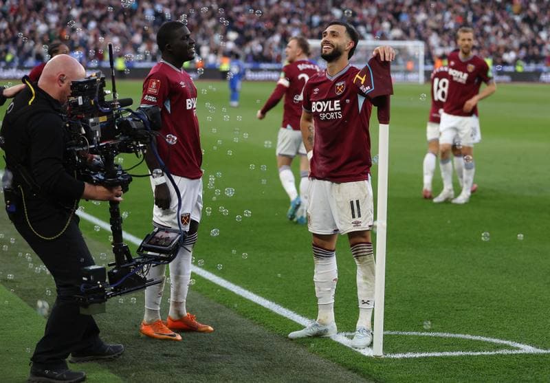 Football. Emirates FA Cup. West Ham United - Leeds United. 05.04.2026