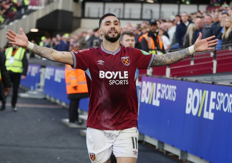 Football. Emirates FA Cup. West Ham United - Leeds United. 05.04.2026