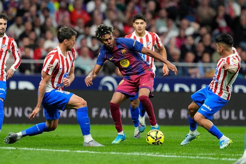 Football. La Liga. Atletico Madrid - FC Barcelona. 04.04.2026