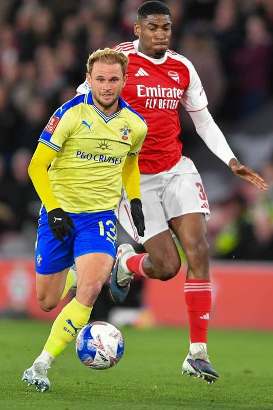 Football. Emirates FA Cup. Southampton - Arsenal. 04.04.2026