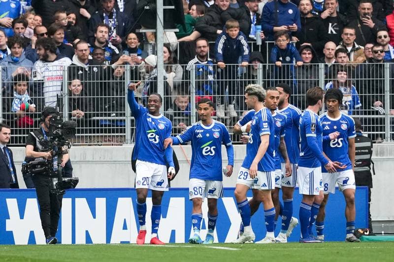 Football. Ligue 1. RC Strasbourg Alsace - OGC Nice. 04.04.2026