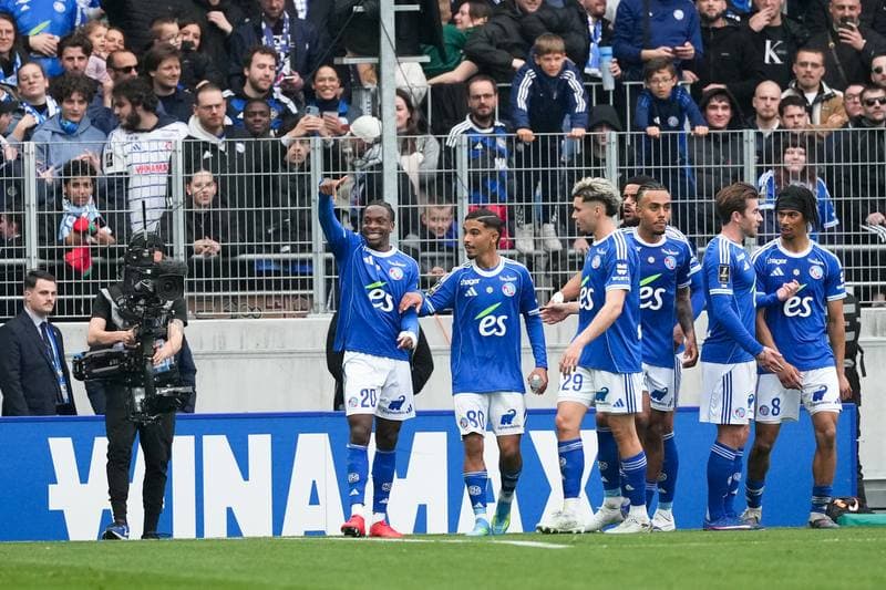 Football. Ligue 1. RC Strasbourg Alsace - OGC Nice. 04.04.2026