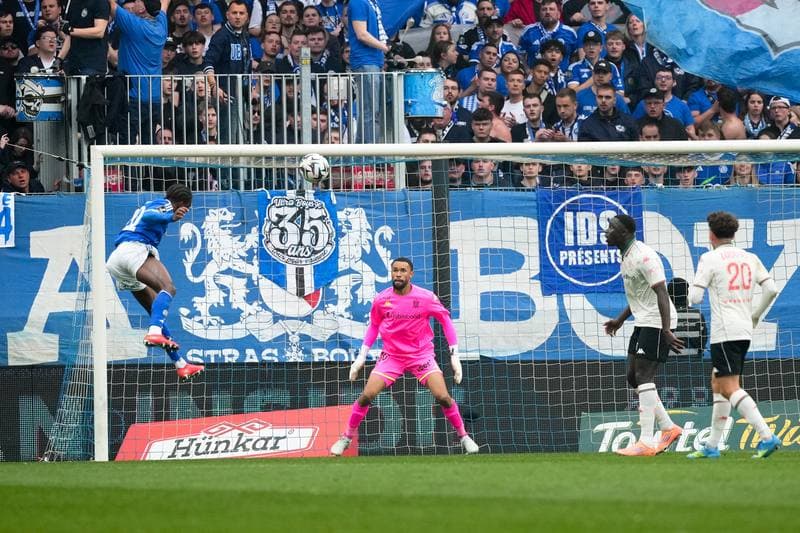 Football. Ligue 1. RC Strasbourg Alsace - OGC Nice. 04.04.2026