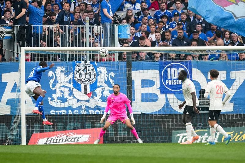 Football. Ligue 1. RC Strasbourg Alsace - OGC Nice. 04.04.2026