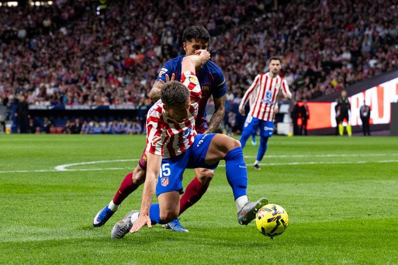 Football. La Liga. Atletico Madrid - FC Barcelona. 04.04.2026