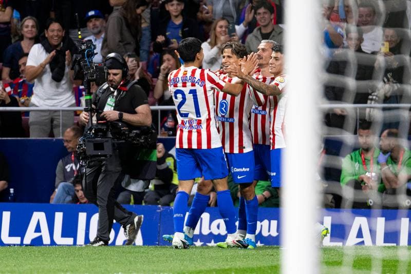 Football. La Liga. Atletico Madrid - FC Barcelona. 04.04.2026