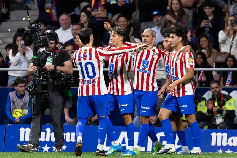 Football. La Liga. Atletico Madrid - FC Barcelona. 04.04.2026