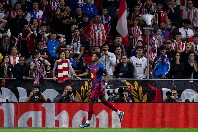 Football. La Liga. Atletico Madrid - FC Barcelona. 04.04.2026