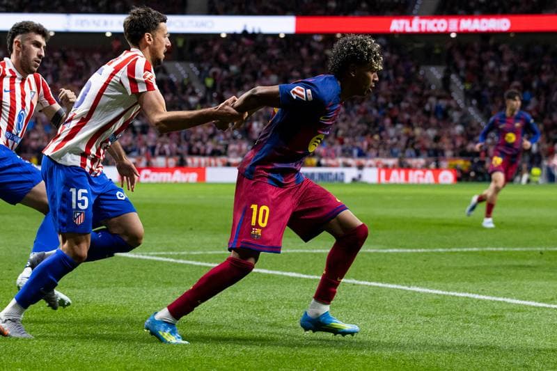 Football. La Liga. Atletico Madrid - FC Barcelona. 04.04.2026