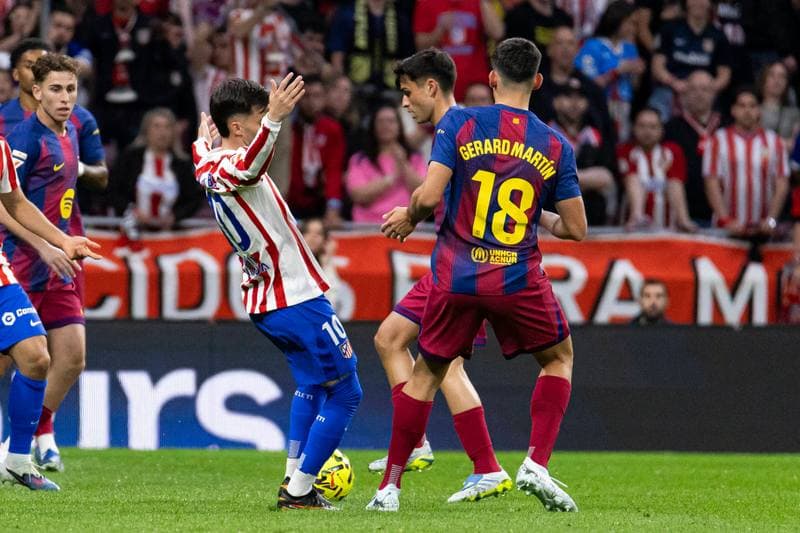Football. La Liga. Atletico Madrid - FC Barcelona. 04.04.2026