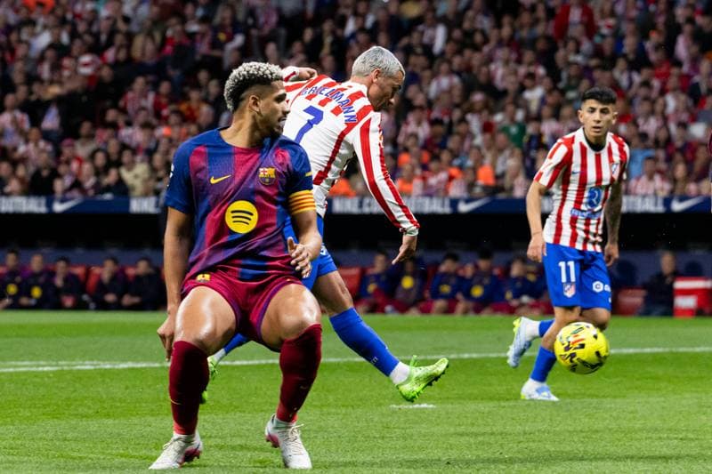Football. La Liga. Atletico Madrid - FC Barcelona. 04.04.2026