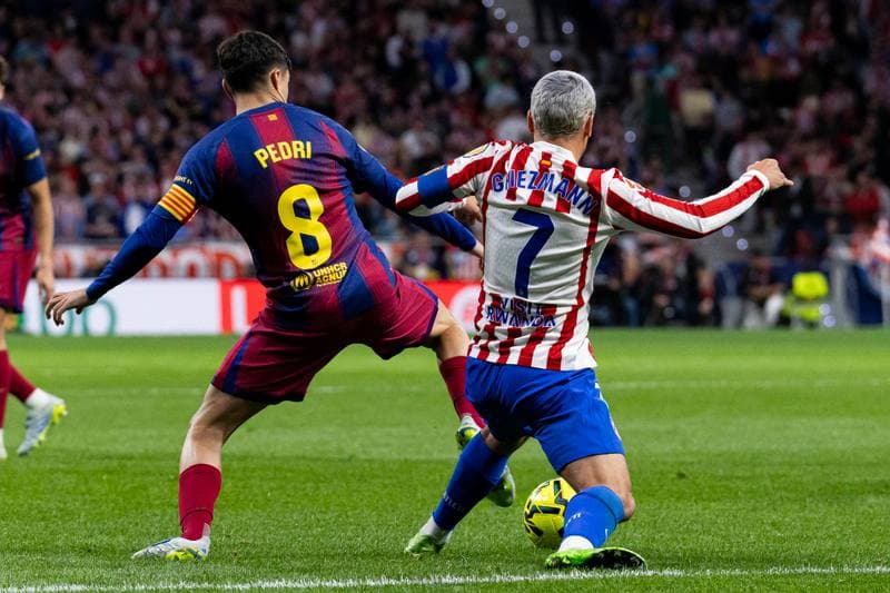 Football. La Liga. Atletico Madrid - FC Barcelona. 04.04.2026
