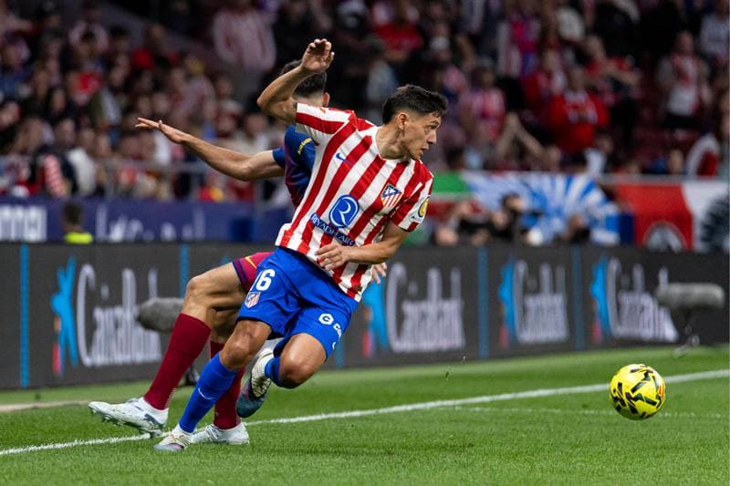 Football. La Liga. Atletico Madrid - FC Barcelona. 04.04.2026