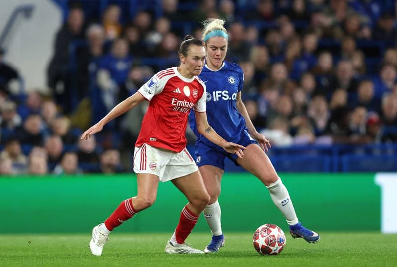 Football. UEFA Women's Champions League. Chelsea Women FC - Arsenal Women FC. 01.04.2026