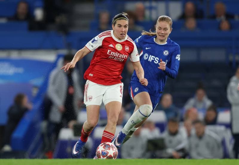 Football. UEFA Women's Champions League. Chelsea Women FC - Arsenal Women FC. 01.04.2026