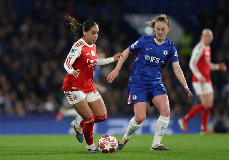 Football. UEFA Women's Champions League. Chelsea Women FC - Arsenal Women FC. 01.04.2026