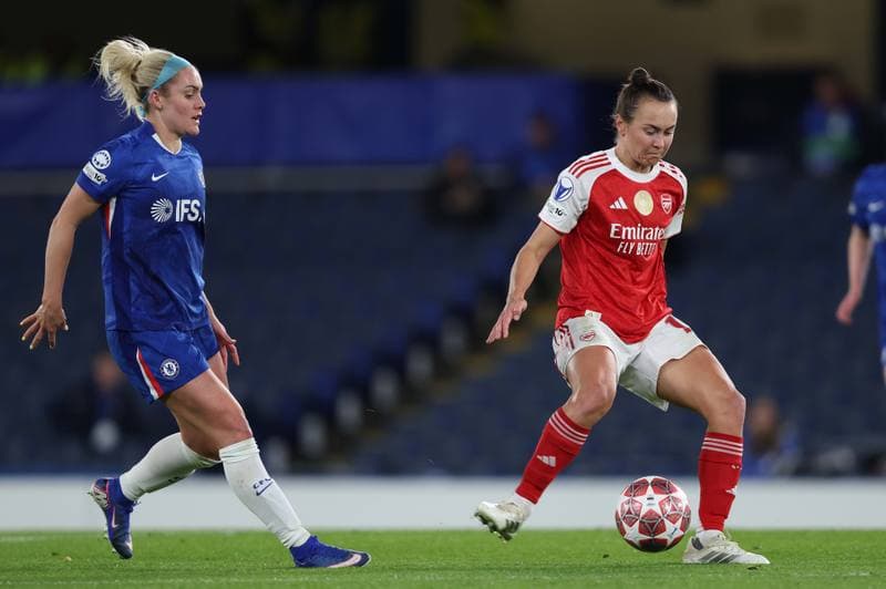 Football. UEFA Women's Champions League. Chelsea Women FC - Arsenal Women FC. 01.04.2026