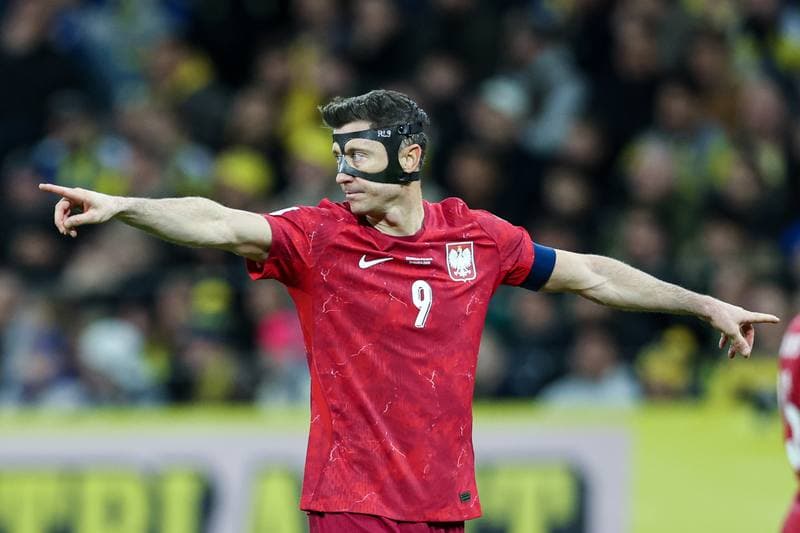 Football. European World Cup Qualifiers. Sweden - Poland. 31.03.2026
