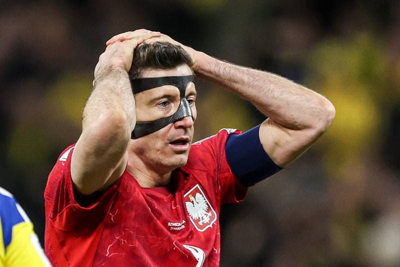 Football. European World Cup Qualifiers. Sweden - Poland. 31.03.2026