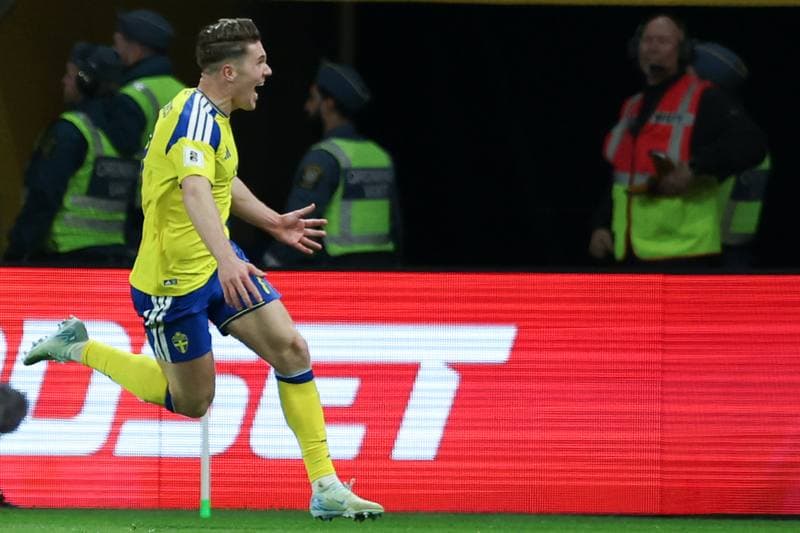 Football. European World Cup Qualifiers. Sweden - Poland. 31.03.2026